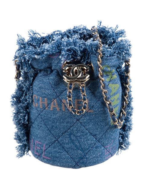 Chanel 2022 Denim Mood Bucket Bag 